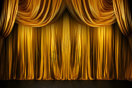 金色的舞台背景图片