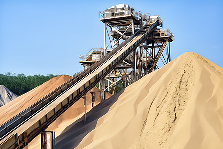 户外登山户外的砂石和机器背景