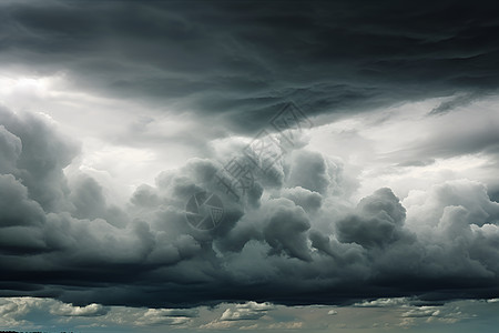 灰色的风暴天气图片