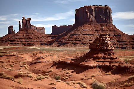天然的沙漠奇观图片
