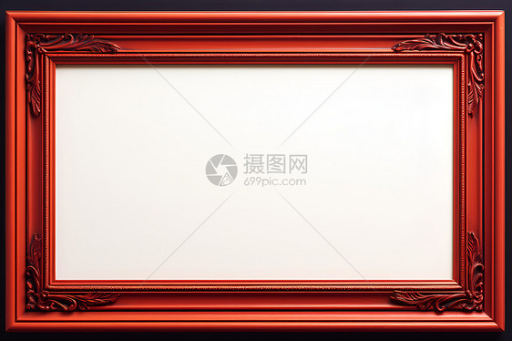 红木雕花相框图片