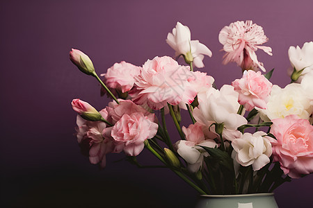 浪漫的粉色花朵图片