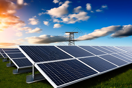 太阳能电板安装太阳能高清图片