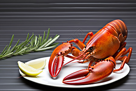 美味健康的龙虾图片