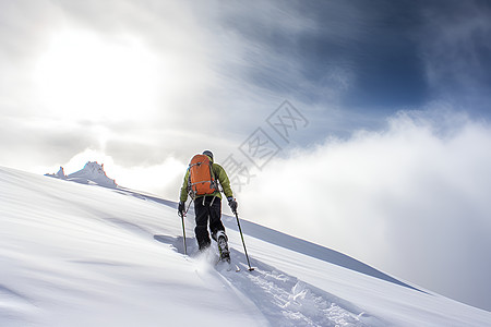 滑雪冒险图片