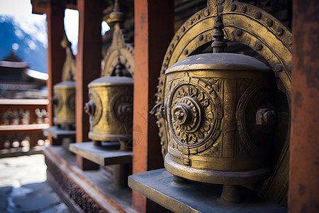 佛山金钟中国寺背景图片