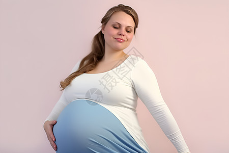 怀孕的女子图片