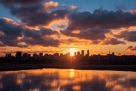 美丽的夕阳图片