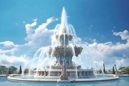 精致的喷泉设计图片