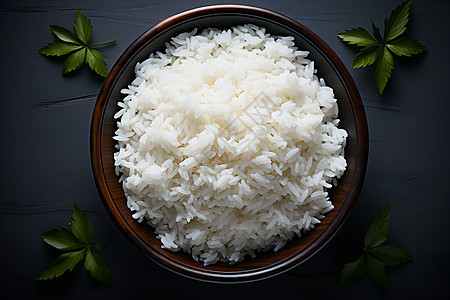静谧的米饭图片