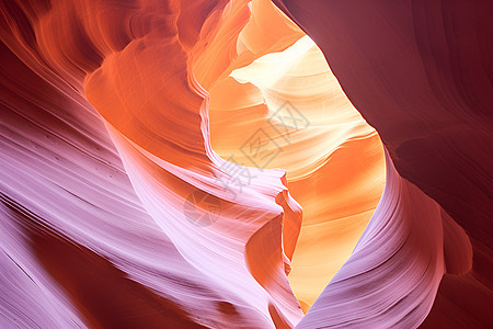 壮观的红岩峡谷景观图片