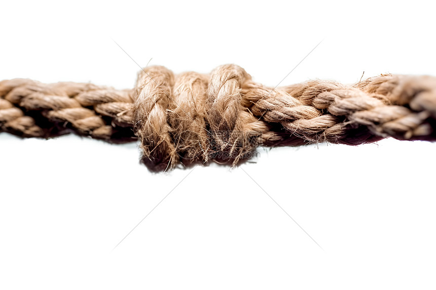 牢固的绳子图片