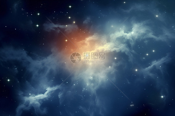 浩瀚的宇宙星空图片