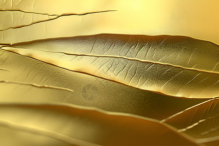 金色箔制材料图片