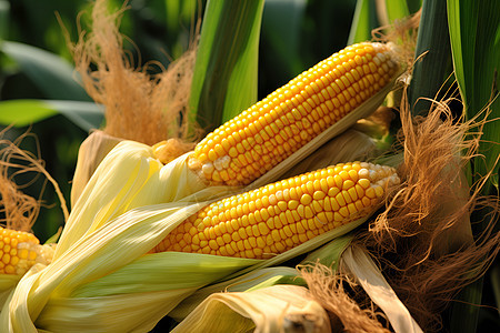 农田的玉米图片