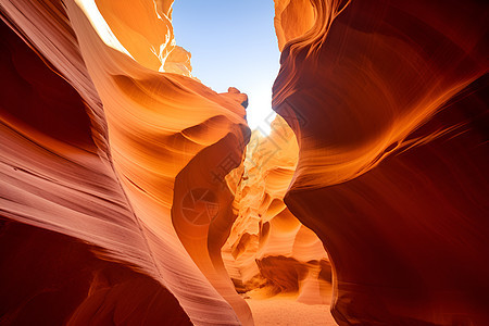 红岩峡谷的美丽景观图片