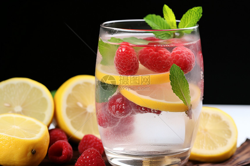 冰凉解渴的水果饮品图片