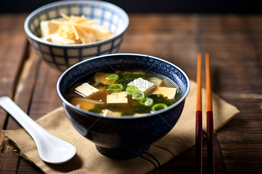 健康美味的豆腐汤图片