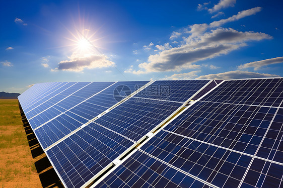 太阳能发电板图片