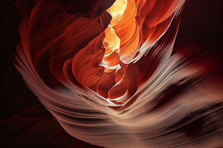 绚丽的砂岩峡谷图片