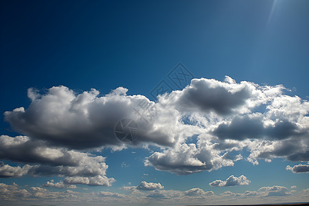 天空中的云彩图片