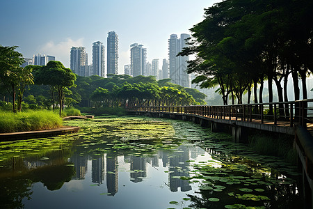 城市户外壮观的房屋背景图片