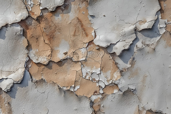 褪色的壁（背景素材，标题优化）图片