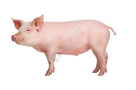 粉色的猪粉色小猪高清图片