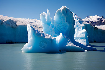 海上的冰川图片