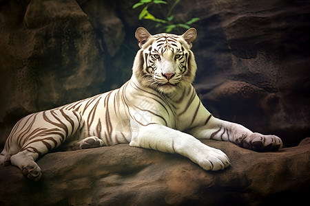 大理石上的老虎图片