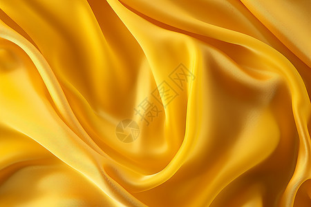 柔美的黄色丝绸图片