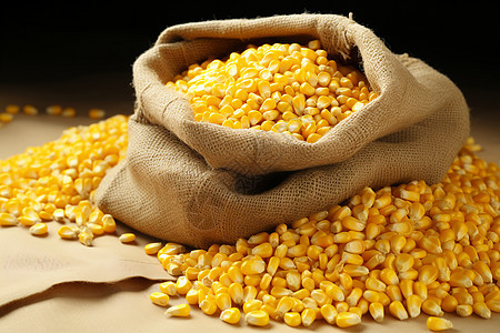 健康营养的玉米粒图片
