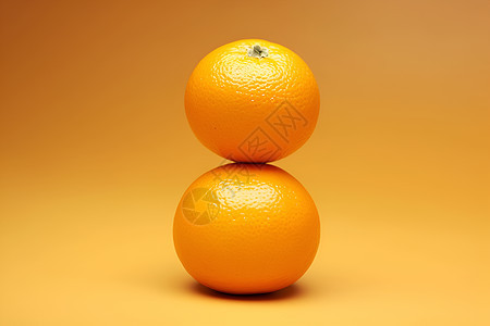 新鲜采摘的鲜橙图片