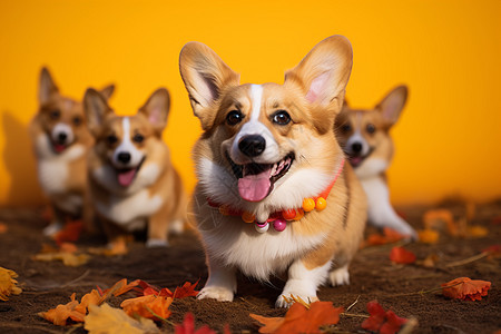 家养的柯基犬图片