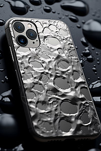 水波印花的手机壳图片