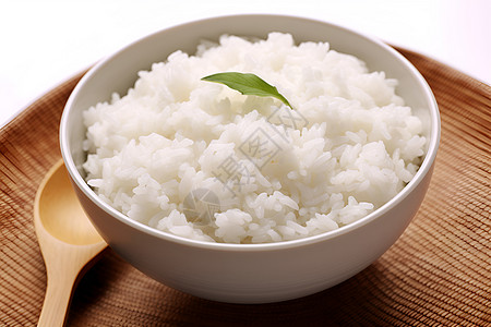 白米饭很美味图片