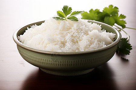 新鲜的大米饭图片