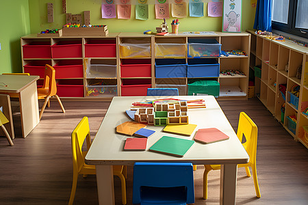 幼儿园的教室背景图片