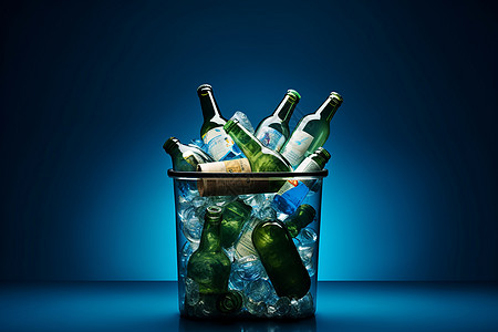 环保玻璃瓶图片