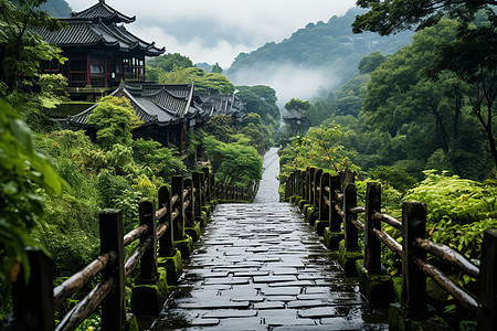 乡村的建筑房屋图片