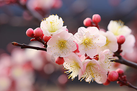 粉色海棠花图片