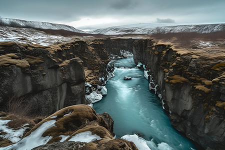 冰岛冬季奇景图片
