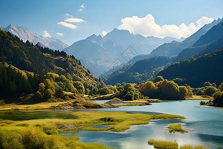 锦绣山川自然锦绣高清图片