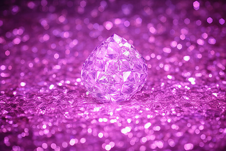 神秘的紫水晶图片