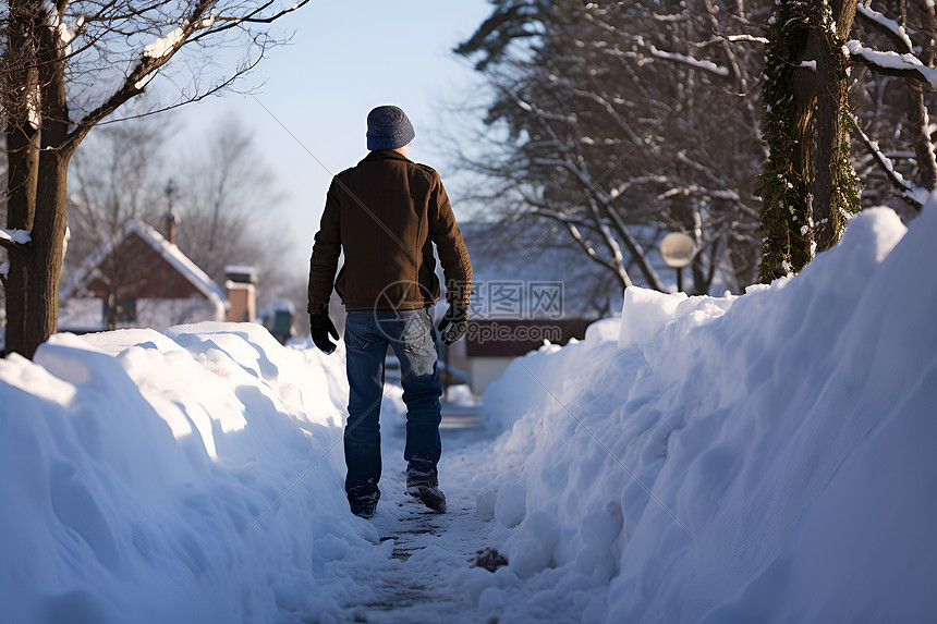 雪地行者图片