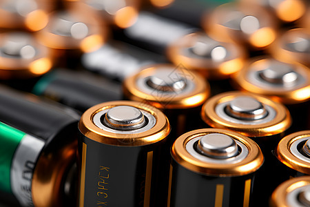 一组电池电池电源高清图片