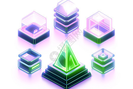 立方体的工业设计图片