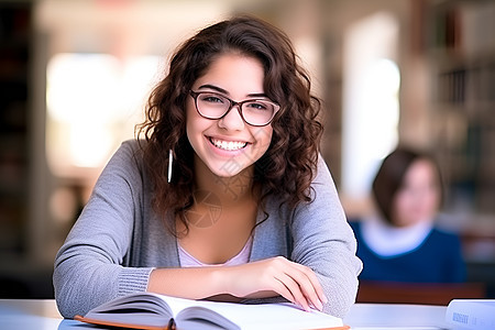 美丽的女大学生图片