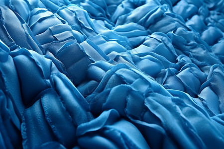 冰冷的蓝色塑料背景图片
