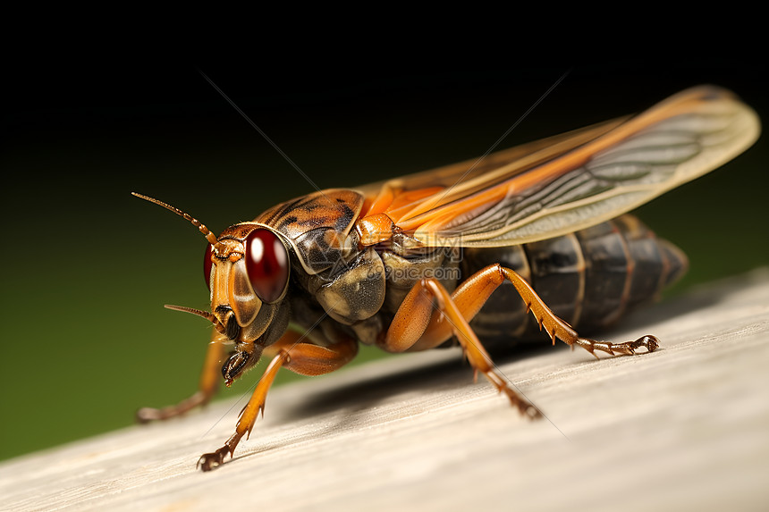 夏日自然的昆虫图片